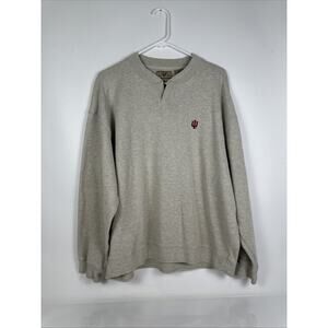 Vesi Sportswear IU Indiana University Sweater Cream/Tan Size Mens XL
